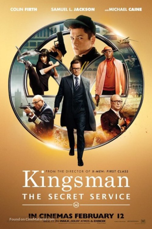 Kingsman: The Secret Service - Singaporean Movie Poster