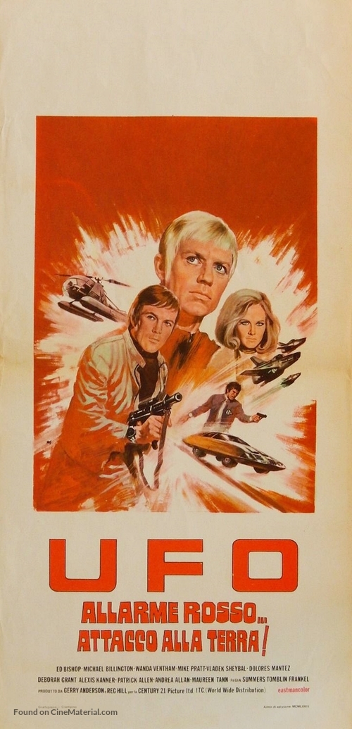 Invasion: UFO - Italian Movie Poster