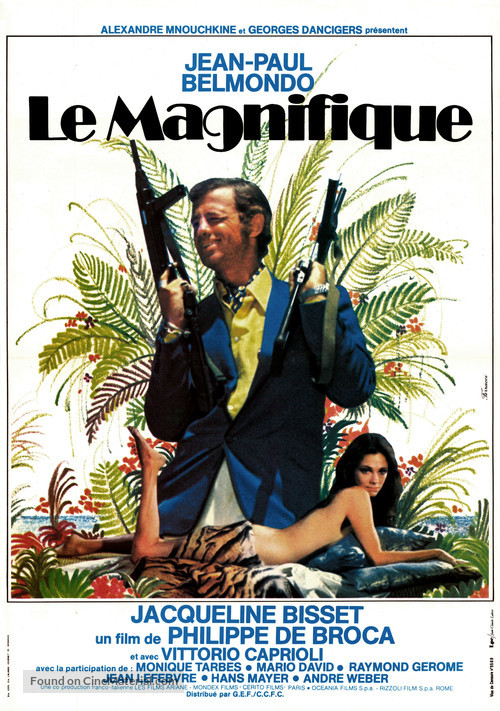 Le magnifique - French Movie Poster