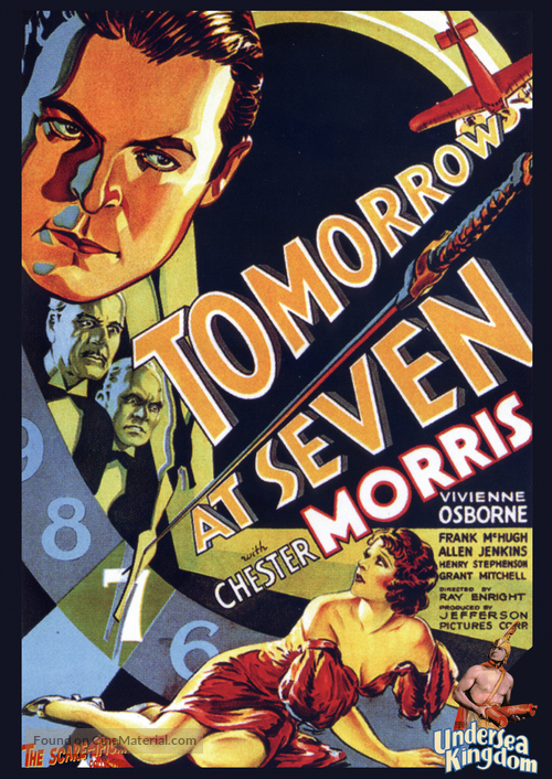 Tomorrow at Seven - DVD movie cover