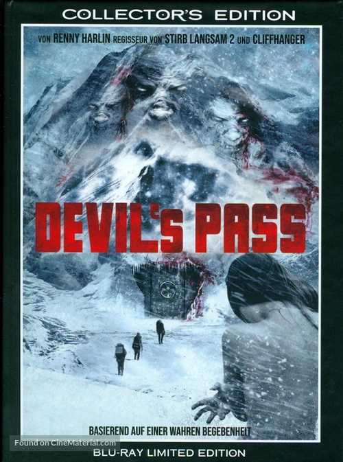 The Dyatlov Pass Incident - Swiss Blu-Ray movie cover