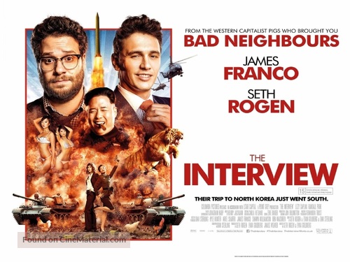 The Interview - British Movie Poster