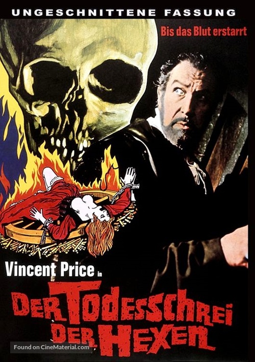 Cry of the Banshee - German DVD movie cover