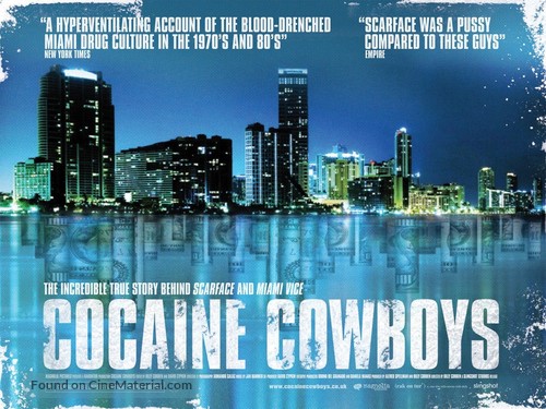 Cocaine Cowboys - British Movie Poster