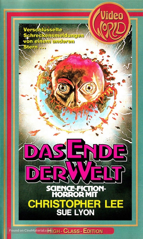 End of the World - German VHS movie cover