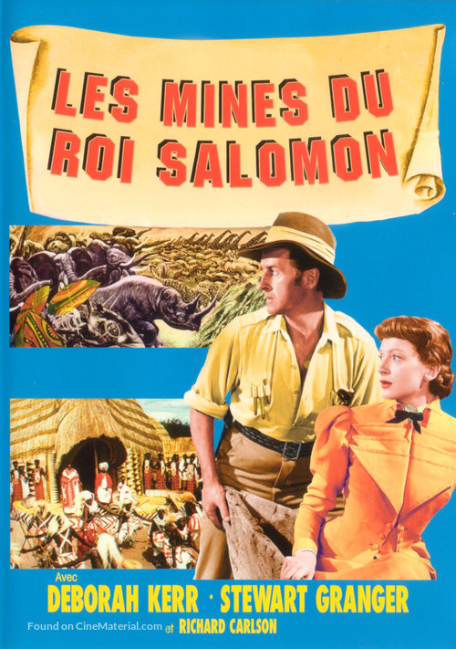 King Solomon&#039;s Mines - French Movie Poster
