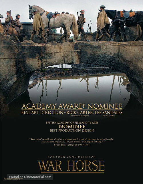 War Horse - For your consideration movie poster
