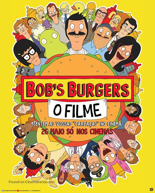 The Bob&#039;s Burgers Movie - Portuguese Movie Poster