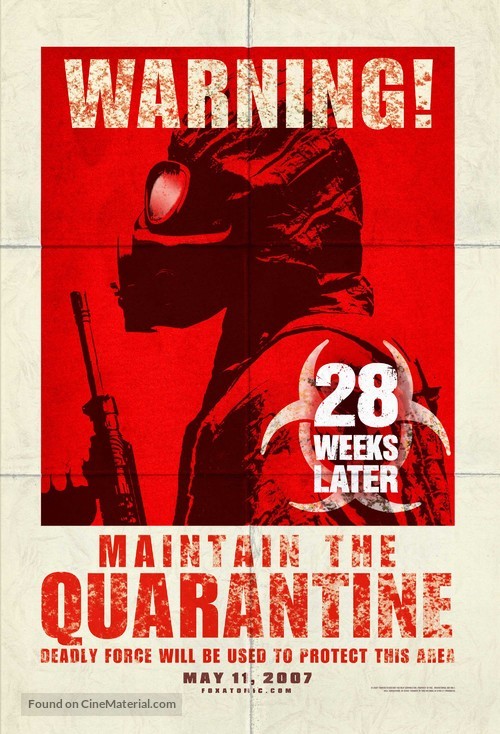 28 Weeks Later - Movie Poster