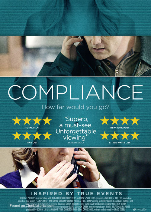 Compliance - Swedish Movie Poster