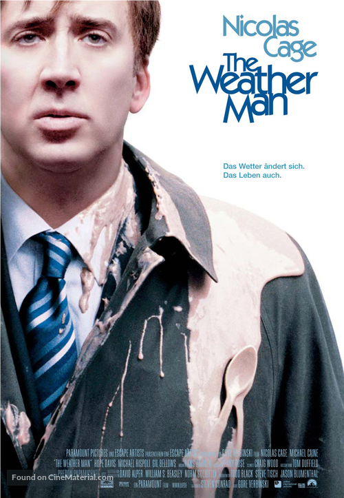 The Weather Man - German Movie Poster