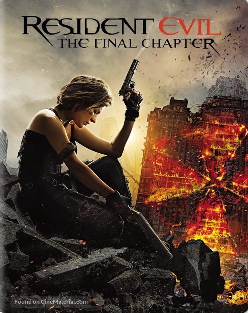 Resident Evil: The Final Chapter - British Movie Cover