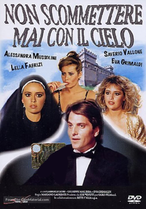 Non scommettere mai con il cielo - Italian DVD movie cover