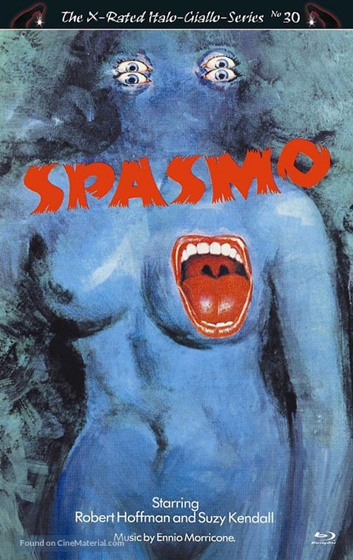 Spasmo - German Blu-Ray movie cover