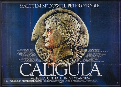 Caligola - German Movie Poster