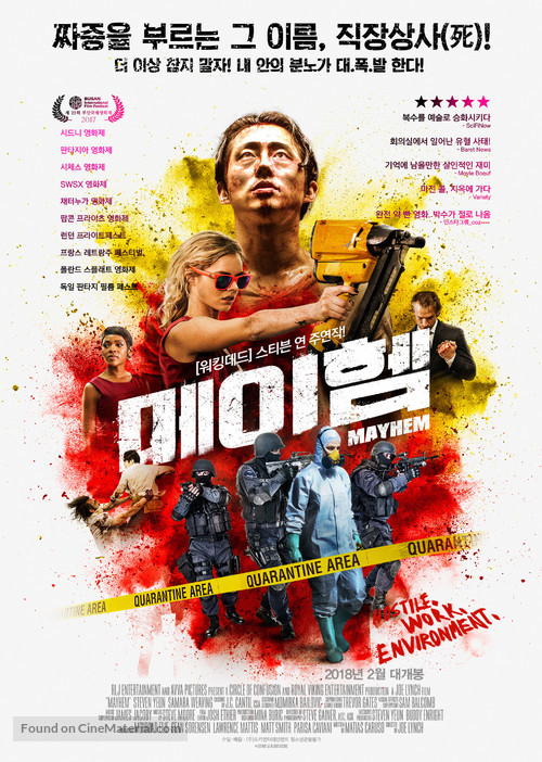 Mayhem - South Korean Movie Poster