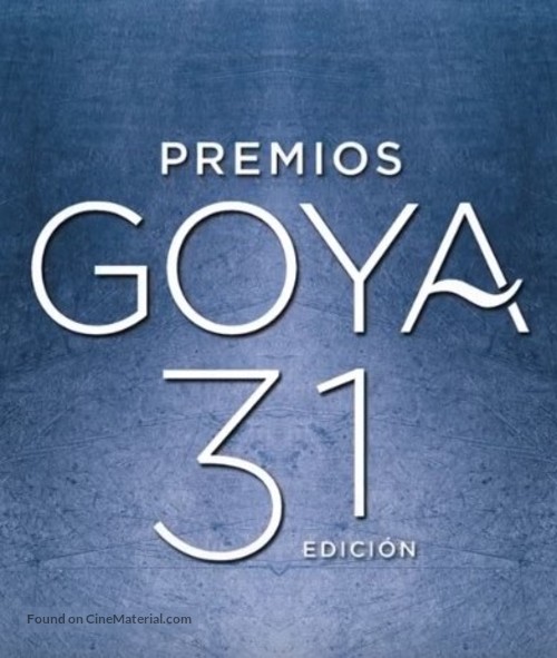Premios Goya 31 edici&oacute;n - Spanish Logo
