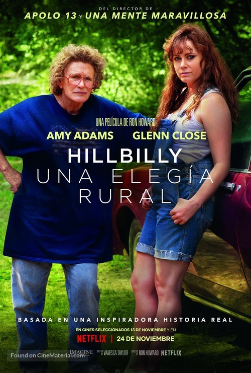 Hillbilly Elegy - Spanish Movie Poster