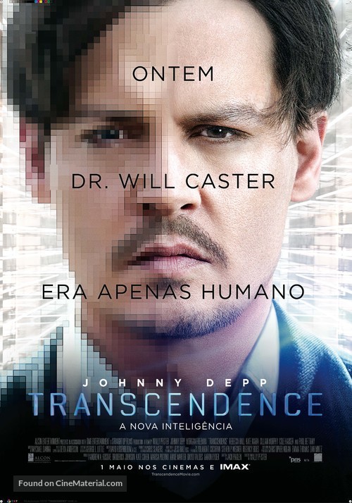 Transcendence - Portuguese Movie Poster