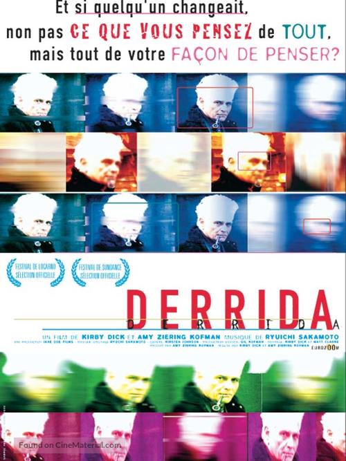 Derrida - French Movie Poster