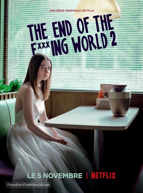 &quot;The End of the F***ing World&quot; - French Movie Poster