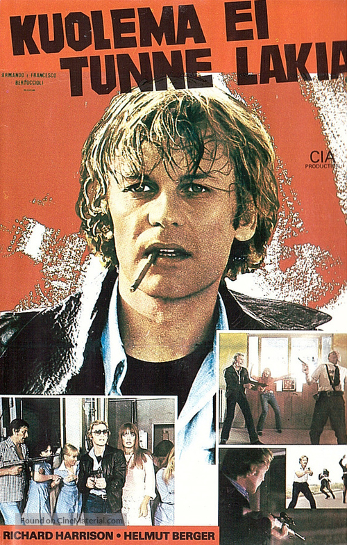 La belva col mitra - Finnish VHS movie cover