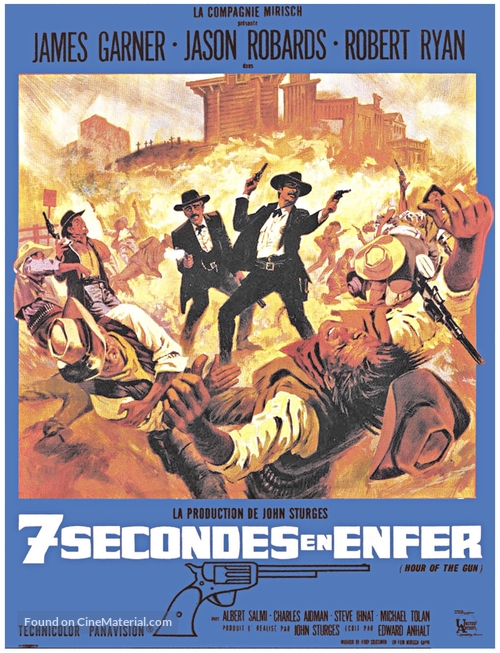 Hour of the Gun - French Movie Poster