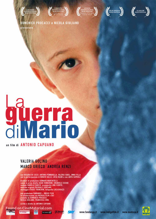 Guerra di Mario, La - Italian poster