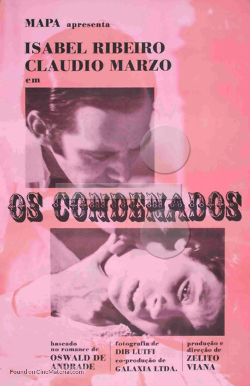 Os Condenados - Brazilian Movie Poster