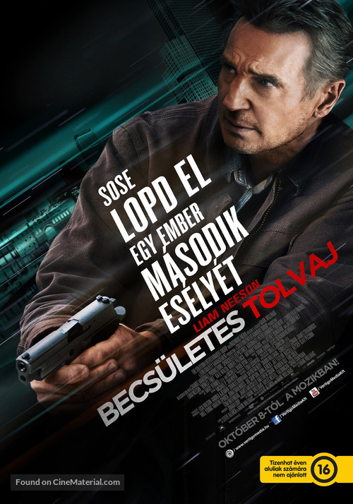 Honest Thief - Hungarian Movie Poster