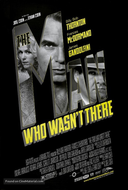 The Man Who Wasn&#039;t There - poster