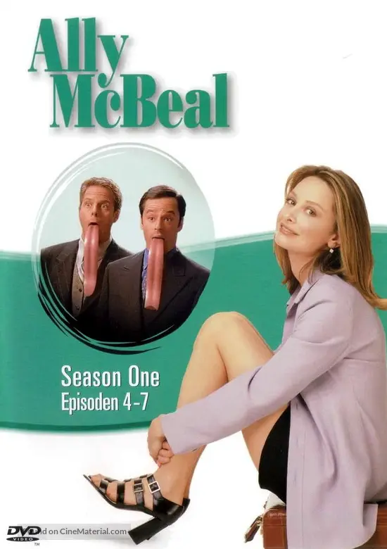 &quot;Ally McBeal&quot; - German DVD movie cover