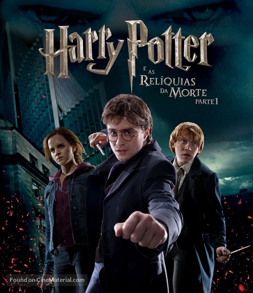 Harry Potter and the Deathly Hallows - Part 1 - Brazilian Blu-Ray movie cover