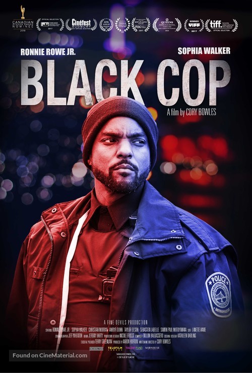 Black Cop - Canadian Movie Poster