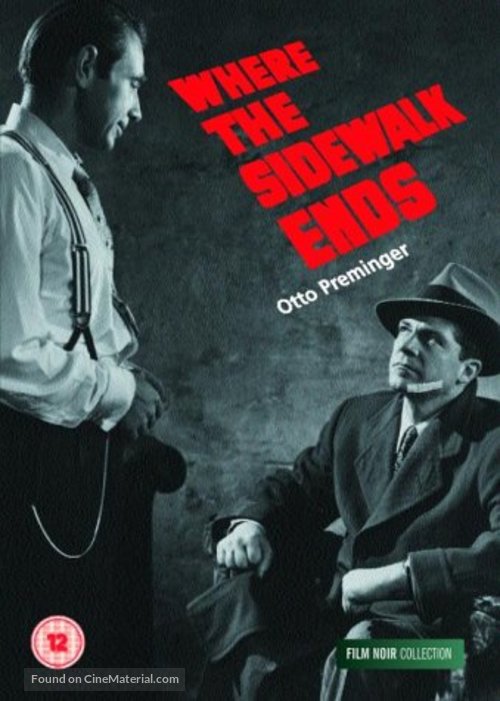 Where the Sidewalk Ends - British Movie Cover
