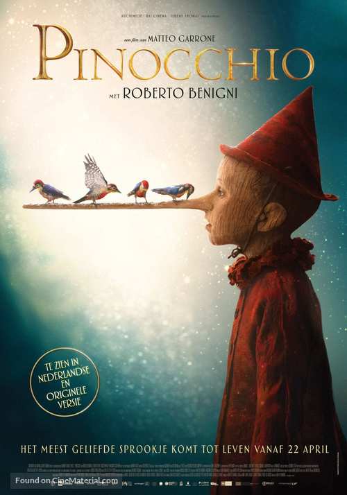 Pinocchio - Dutch Movie Poster