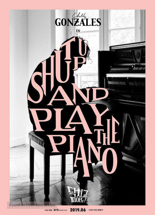 Shut Up and Play the Piano - South Korean Movie Poster