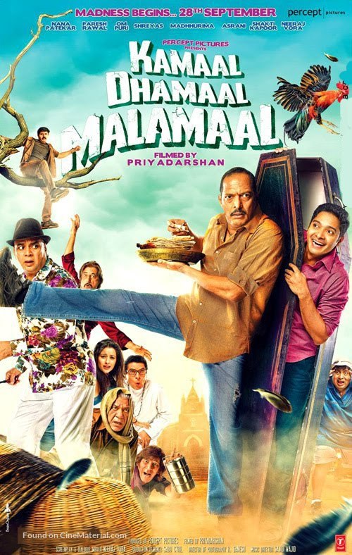 Kamaal Dhamaal Malamaal - Indian Movie Poster
