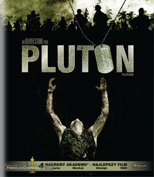 Platoon - Polish Blu-Ray movie cover