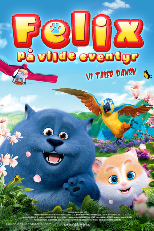 Cats and Peachtopia - Danish Movie Poster