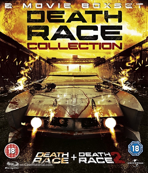 Death Race 2 - British Blu-Ray movie cover