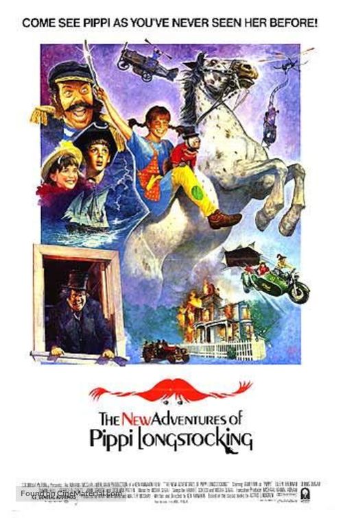 The New Adventures of Pippi Longstocking - Movie Poster