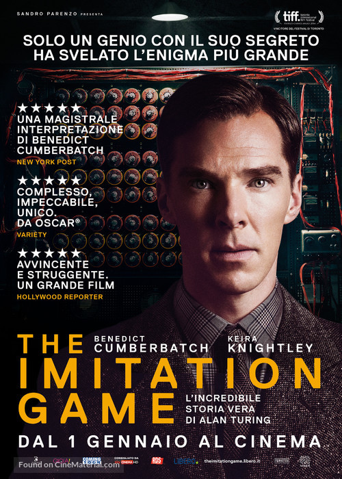 The Imitation Game - Italian Movie Poster