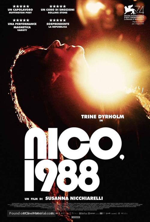 Nico, 1988 - Italian Movie Poster