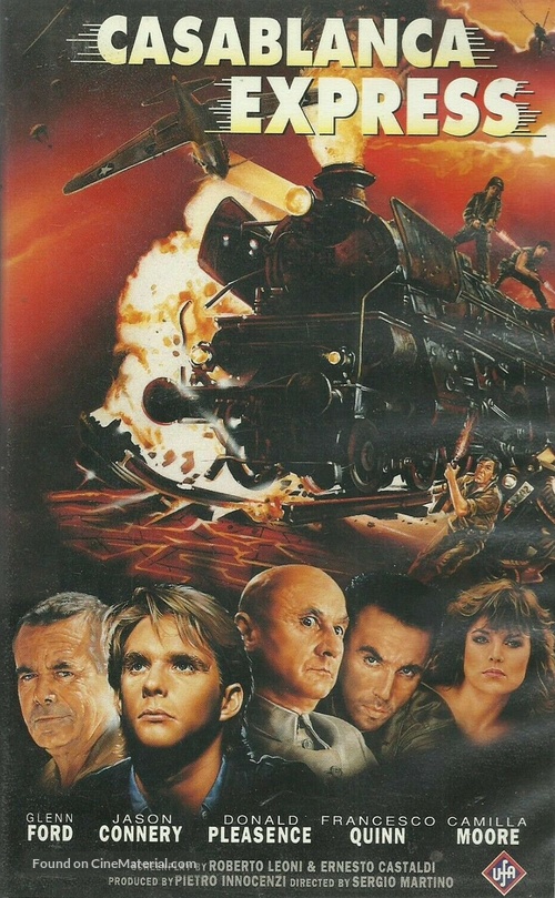 Casablanca Express - German VHS movie cover