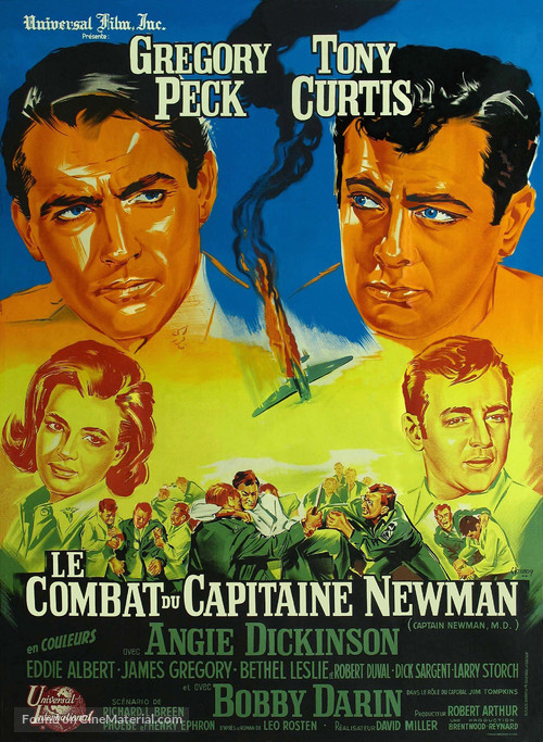 Captain Newman, M.D. - French Movie Poster