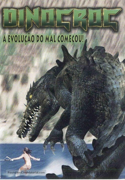 DinoCroc - Brazilian DVD movie cover