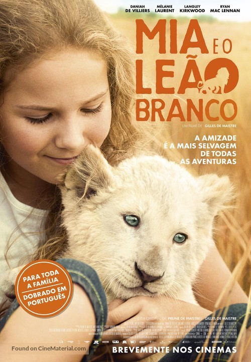 Mia et le lion blanc - Portuguese Movie Poster