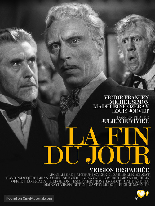 La fin du jour - French Re-release movie poster