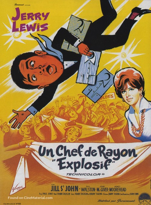 Who&#039;s Minding the Store? - French Movie Poster